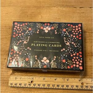 RIFLE PAPER CO Luxembourg Playing Card Set